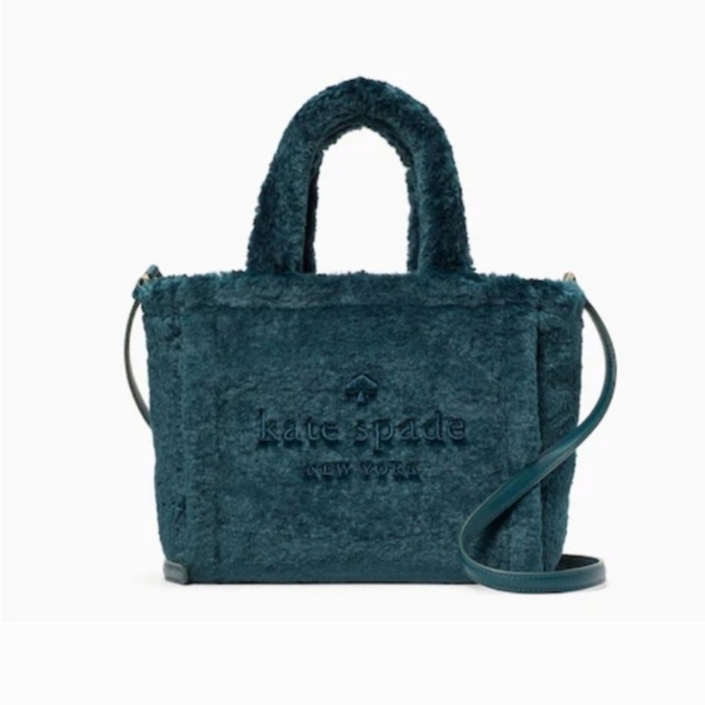Kate Spade Ellie Faux Fur Small Tote Bag Crossbody